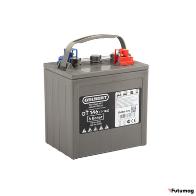 Тяговый WET аккумулятор Gelbert DT146 (T-145) 6V215A/H C5