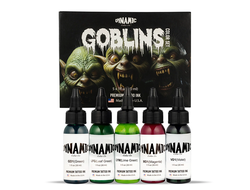 Dynamic Tattoo Ink Goblins Color Set (США 5 шт. по 1 OZ)