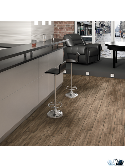 Керамогранит Belani Шервуд GP коричневый 59,4 х 14,7 см под дерево Береза керамика