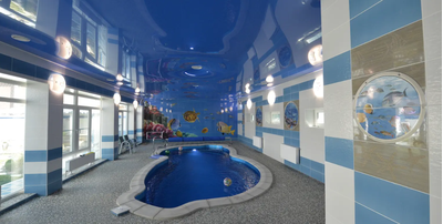 Композитный бассейн 8,2 х 3,7 х 1,25-1,7 "Манхэттен" Franmer