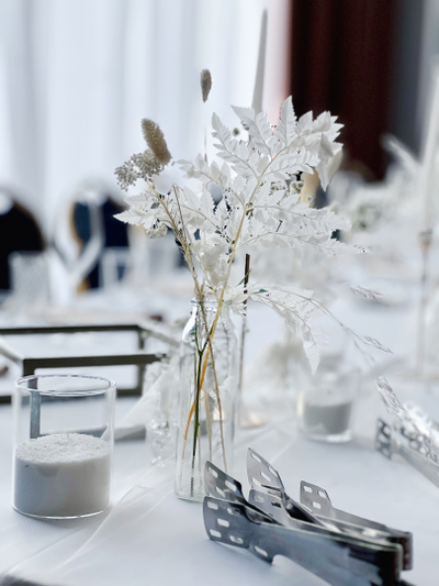 Декор длинного стола "Хилтон"