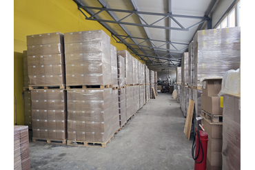 Складское помещение для готовых палочек