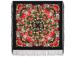 Павловопосадский платок Дары лета 2009-18