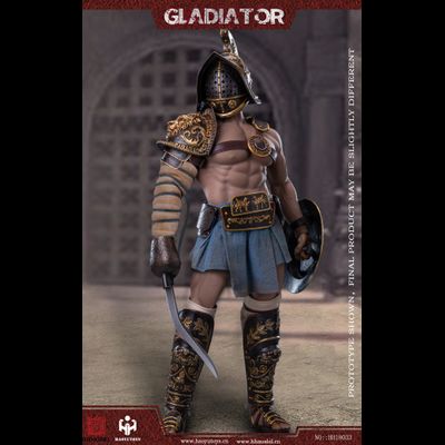 Фракиец, римский гладиатор - Коллекционная ФИГУРКА 1/6 Imperial Army Hunting Ground Fighter Hoplomachus (HH18033) - HHMODEL x HAOYUTOYS
