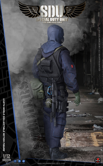 Боец SDU - Коллекционная фигурка 1/12 scale HK SDU Assault Team (SSM002) - Soldier Story