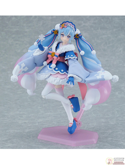Фигурка фигма Мику Хацунэ (Figma Hatsune Miku Snow, 2023 Serene Winter Ver.)