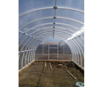 Каркас Теплицы Польза-4 УСИЛЕННАЯ ПОЛИМЕР  Размер:4х4м