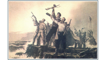 Морские пехотинцы после освобождения Севастополя
