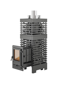 Печь для бани ASTON «Шторм Турбопар» Long (чугун)