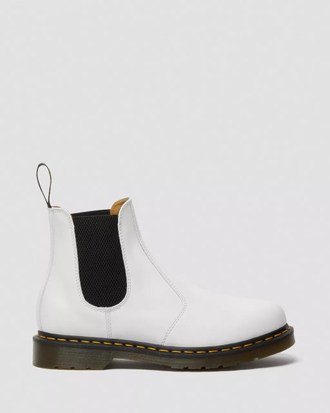 Челси Dr Martens 2976 Yellow Stitch Smooth Leather Chelsea Boots