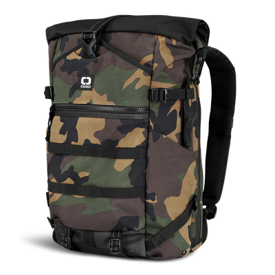 Камуфляжный рюкзак роллтоп Ogio Alpha Convoy 525r Woodland Camo
