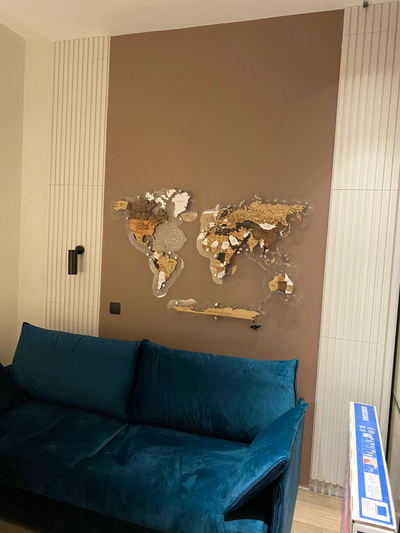 Гипсовая 3D панель "Параллели"