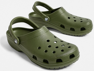 Crocs Classic Army Green зеленые