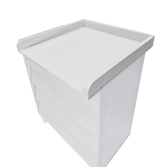 Пеленальный комод Sweet Baby Dante, Белый / Белый