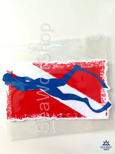 Наклейка оракал №25 Фридайвер