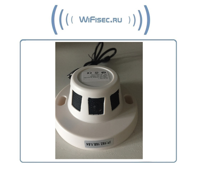 Видеоняня/охранная IP WiFi-LAN видеокамера с выводом для подключения внешнего микрофона и ночным видением, Full HD (изв. дыма) (XMeye/XMeye PRO)