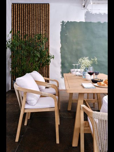 Обеденная группа из акации Rimini M