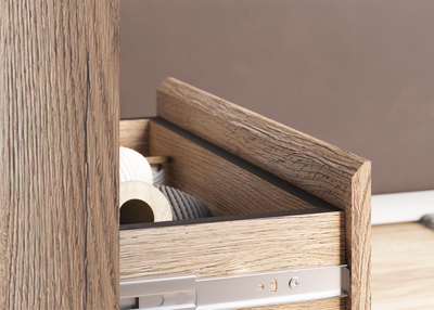 Прага Стол туалетный Дуб Делано/Дуб Венге