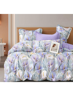 КПБ Поплин  2,0-спальный с европростынёй