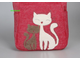 сумка с кошками, летняя, женская, длинные ручки, на плече