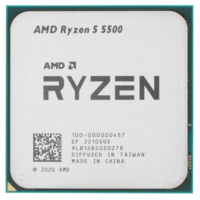 Процессор AMD Ryzen 5 5500 BOX с кулером