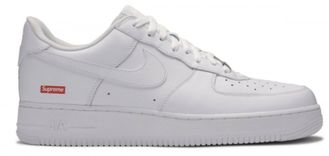 Nike Air Force 1 Low Supreme White фото