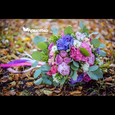 Букет невесты &amp; Бутоньерка № 1344