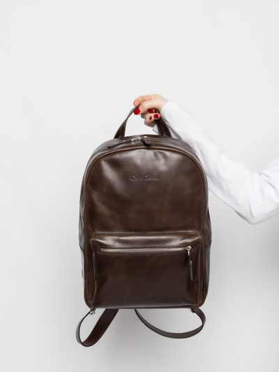 Женский кожаный рюкзак Albiate brown (арт. 3103-02)