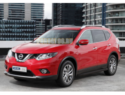 Пороги на Nissan X-Trail T32 (2015-…) Black-Premium