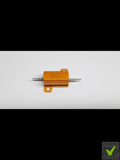Резистор силовой 25 Вт, 6 Ом, 5% (25W6ΩJ)