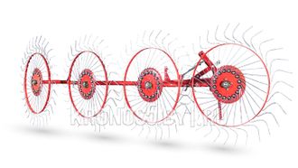 Грабли-сеноворошилки D-Pol | Д-пол ГВН-4