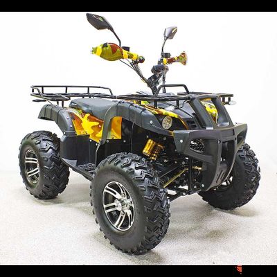 Квадроцикл GreenCamel Sahara AWD 4*4 (60V 2*2kW R10 alum Дифференциал) зеленый