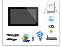 Novicam FREEDOM 10 FHD WIFI/LAN  видеодомофон 10" с сенсорным экраном, c переадресацией на смартфон с DVR   (Smart Life/Tuya Smart)