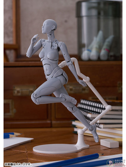 Фигурка Nishimura Style Drawing Doll Olive Gray