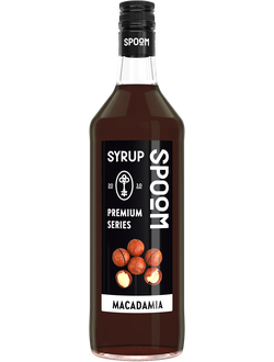 Сироп Spoom Макадамия, 1 л (для кофе, коктейлей и десертов)