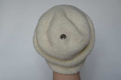 Вицио Италия белая шапка 6962 зима 2022