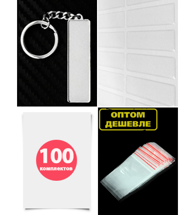 КОМПЛЕКТ 100 ШТ.: БРЕЛОК ГОС. НОМЕР АВТО. С БОРТИКАМИ «СТАНДАРТНОЕ КРЕПЛЕНИЕ» — СЕРЕБРО. 50,9*10,6 мм.