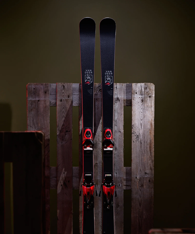 Горные лыжи юниорские Van Deer GS-JR PRO 159cm R17 с платформой Look R21 PRO