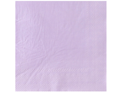 Салфетка Пастель лаванда 33см 12шт/