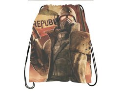 Сумка-мешок Fallout, Фоллаут для обуви