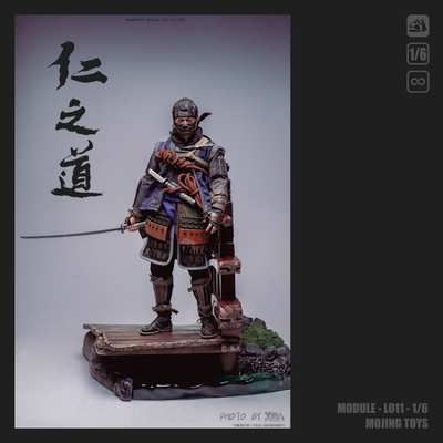 ПРЕДЗАКАЗ - Диорама "Фрагмент японского моста" - Коллекционная диорама 1/6 Broken Bridge Diorama Base (L011A) - mOjingToys ?ЦЕНА: 15900 РУБ.?