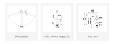 Смеситель Blanco Linus-S-F