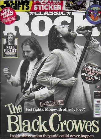 CLASSIC ROCK Magazine March 2020 The Black Crowes Иностранные музыкальные журналы, Intpressshop