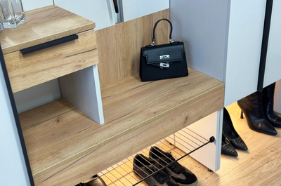 Прихожая БАСКО - Прихожая Кашемир/Дуб Крафт золотой