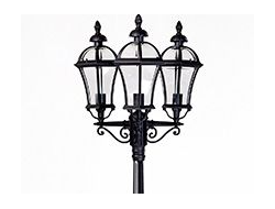 Светильники садово-парковые ROME 3L(h=2880mm)