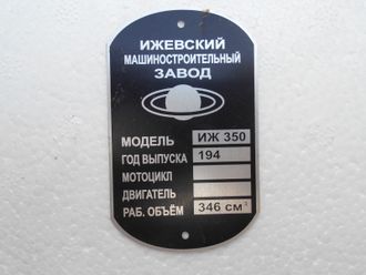 Шильдики на иж