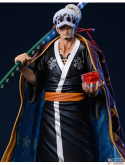 Фигурка статуя Трафальгар Ло (Trafalgar Law GK Statue Brain-Hole Studio)