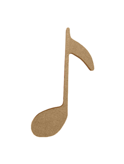 ТВОРЧЕСТВО НОТА 1/8 (МДФ)