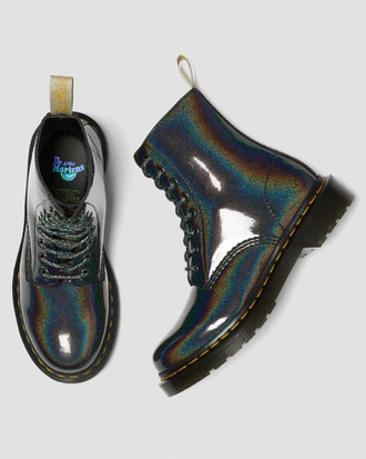 Dr Martens ботинки 1460 Pascal Prysm зеленые