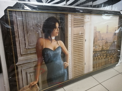 картина в раме 50 х 100 см  John Silver - A Room with a View